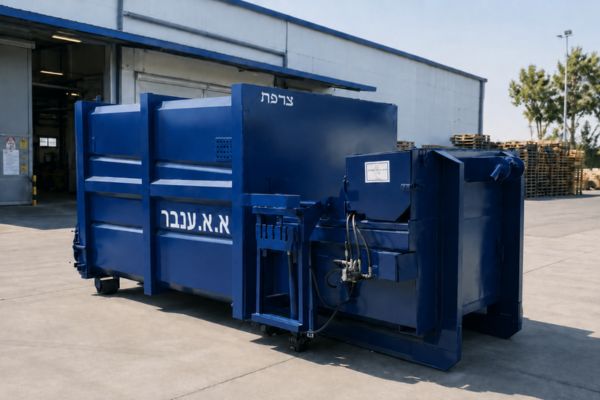 דחסנית פסולת קרטון